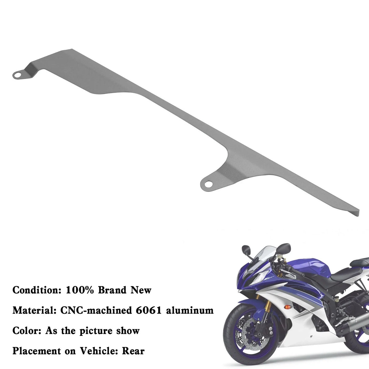 Rear Chain Guard Protector for Yamaha YZF R6 (2006-2018)