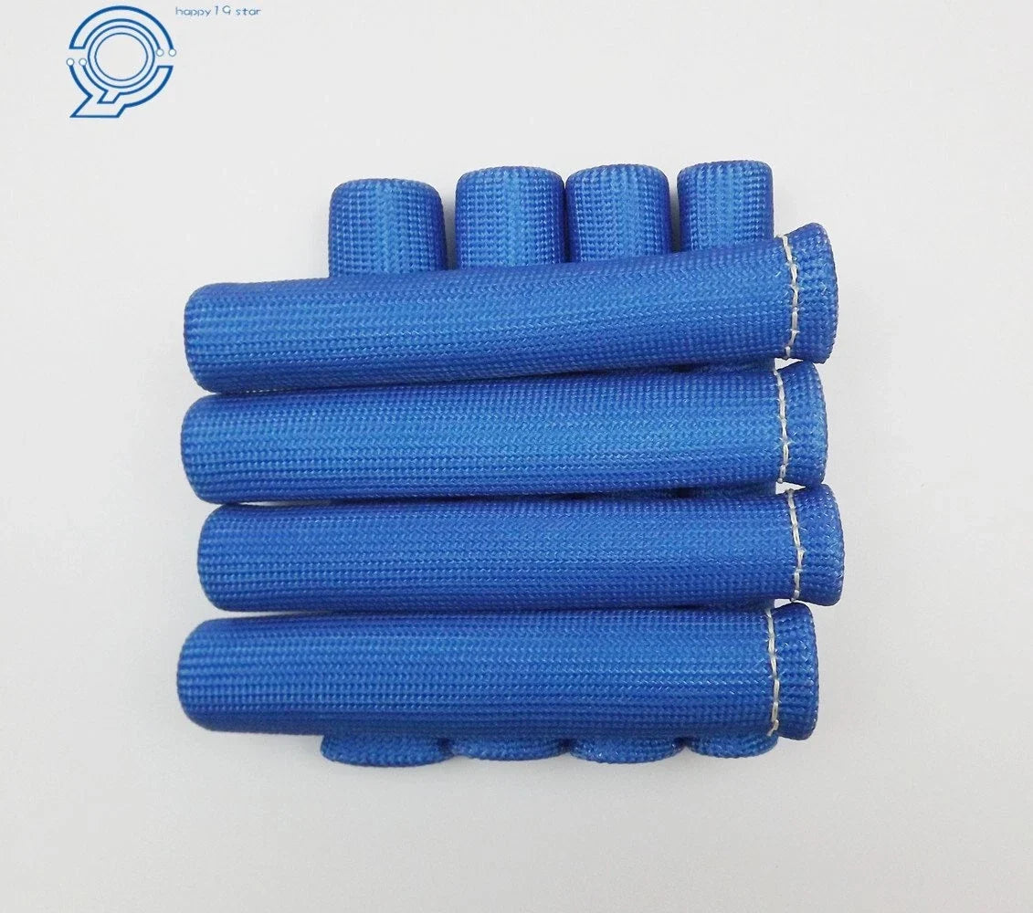 8-Piece Spark Plug Wire Heat Shield Protector Sleeve for SBC BBC