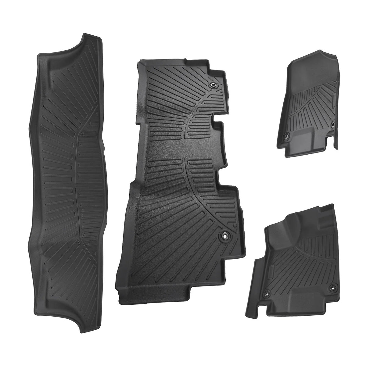 Set of 3 All-Weather Floor Mat Liners for Odyssey (2018–2025) - Honda