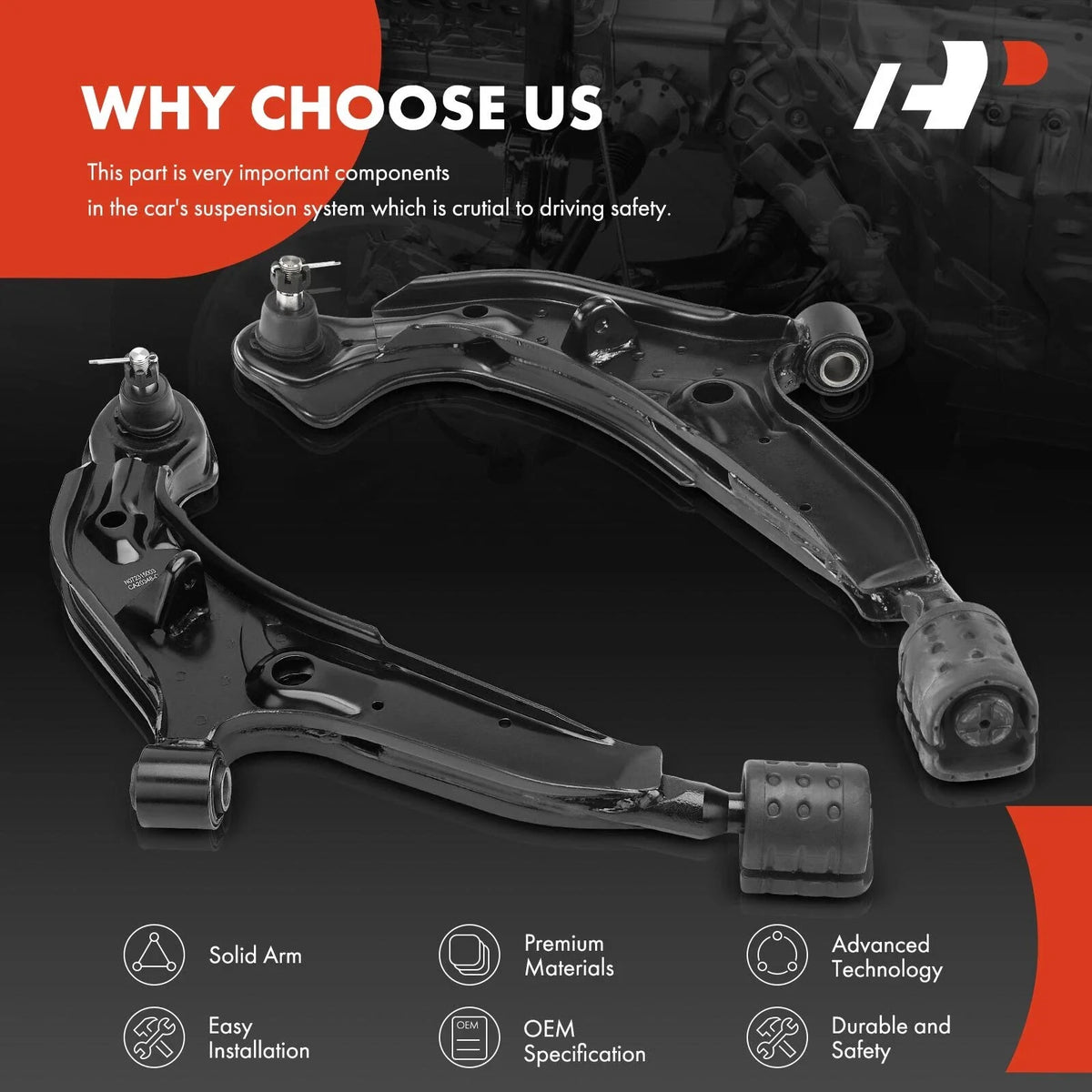 Front Control Arm with Ball Joint for Nissan Altima (1998-2001)