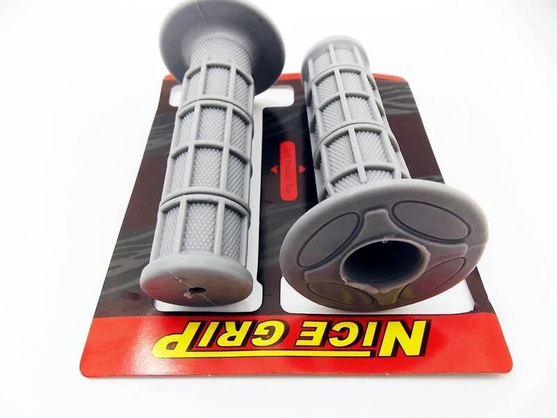Left & Right Handlebar Grips - Grey Hand Grip Set for KTM 250