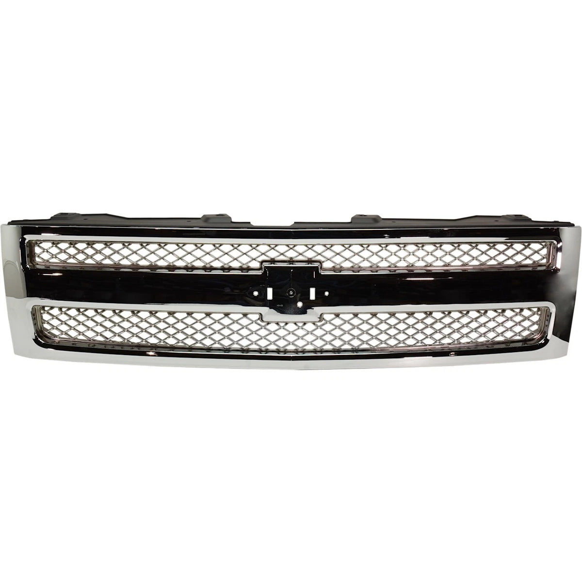 Grille Assembly for Chevrolet Silverado 1500 (2007–2013) Chrome Mesh Insert