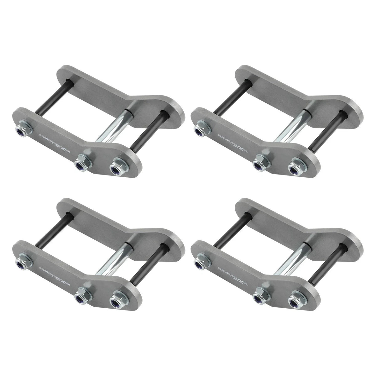 Shackle Set of 4 for 1.25" Lift Kit - Jeep Wrangler YJ 1987-1995