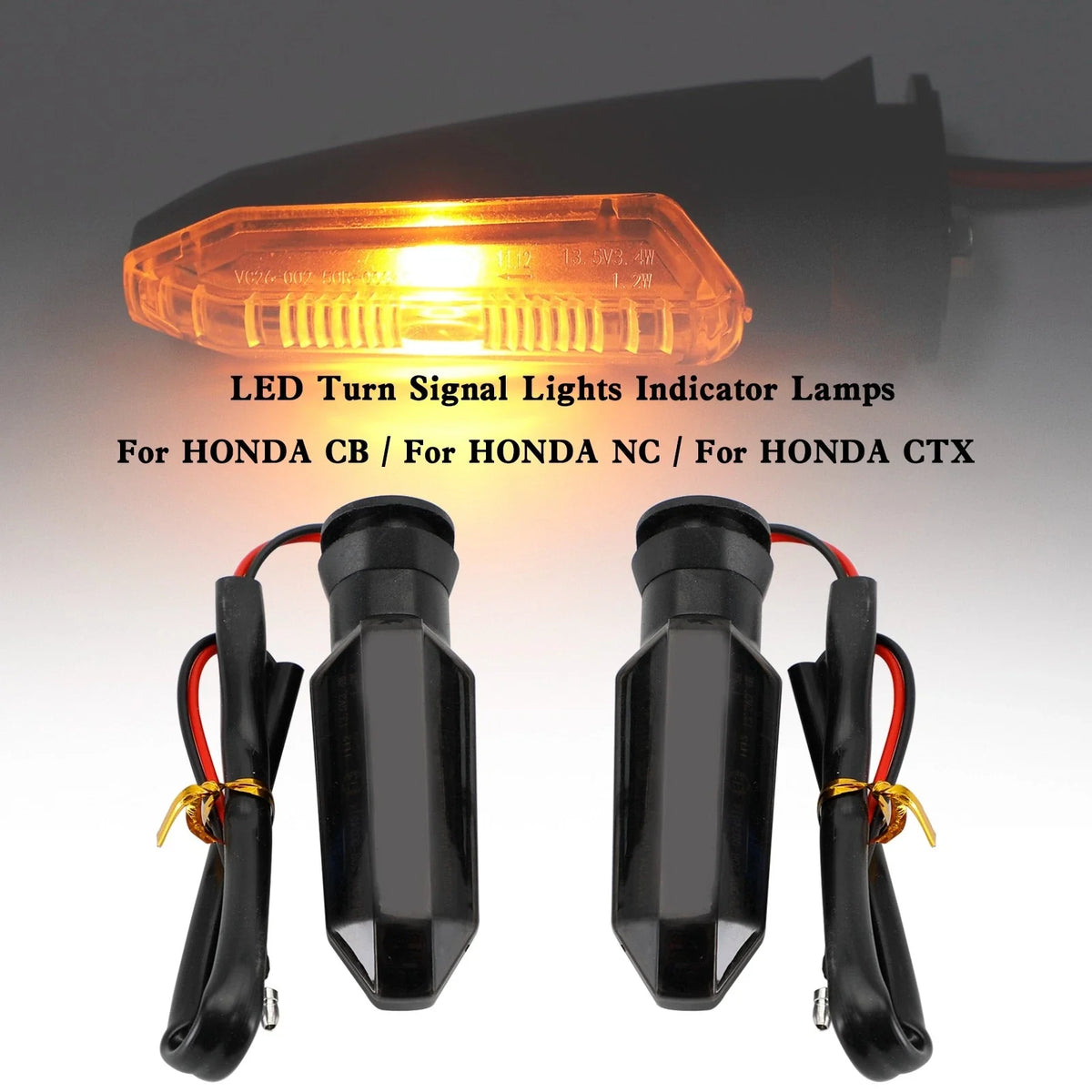 LED Turn Signal Lights for CB650F CRF250 CB500 CTX700 (2014-2020)