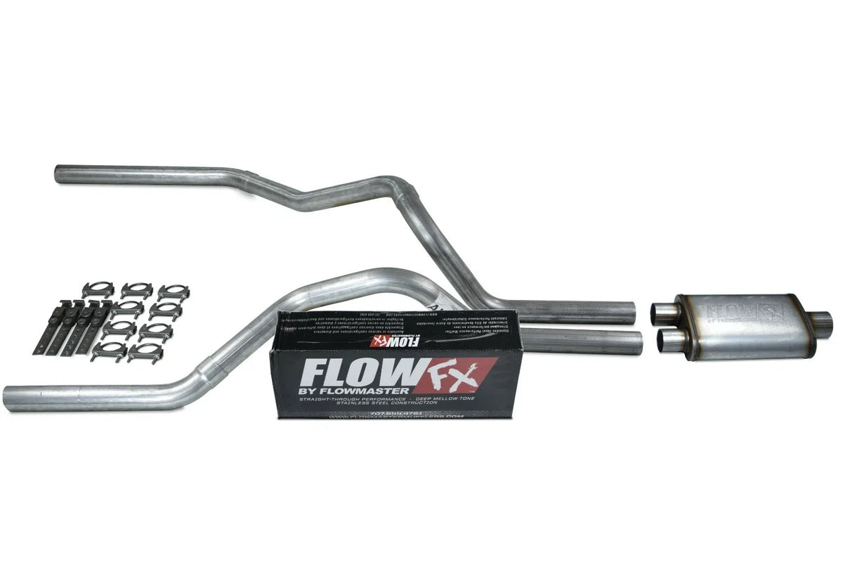 Dual Exhaust Kit 2.5" Flowmaster Flow FX for Ford F-150 2004-2014