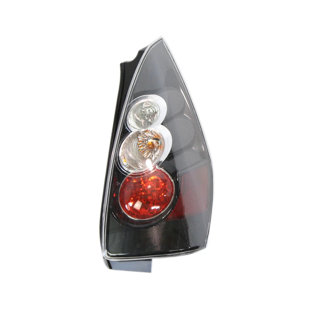 Halogen Tail Light Set of 2 for Mazda 5 (2007) Clear & Red Lens w/ Bulbs