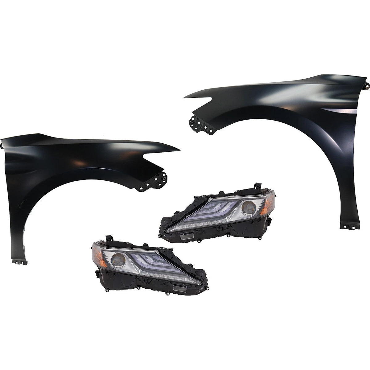Fender Set of 2 Front Left Right for Toyota Camry (2021–2024)