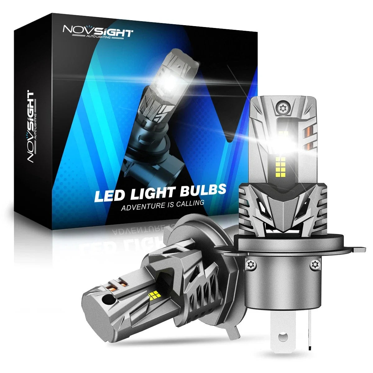 9003 H4 HB2 LED Headlight Bulbs - Pair of 2