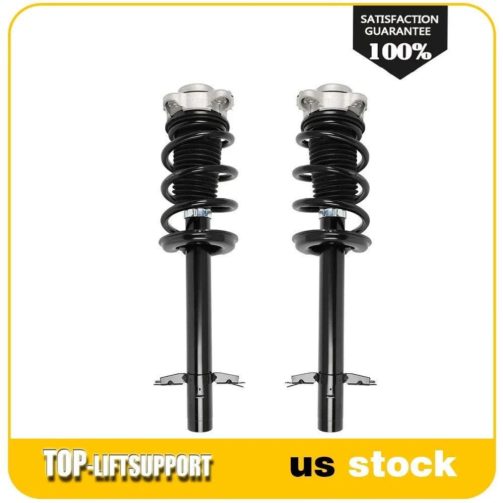 2X Front Complete Struts with Coil Springs for Ram Promaster 1500 2500 3500