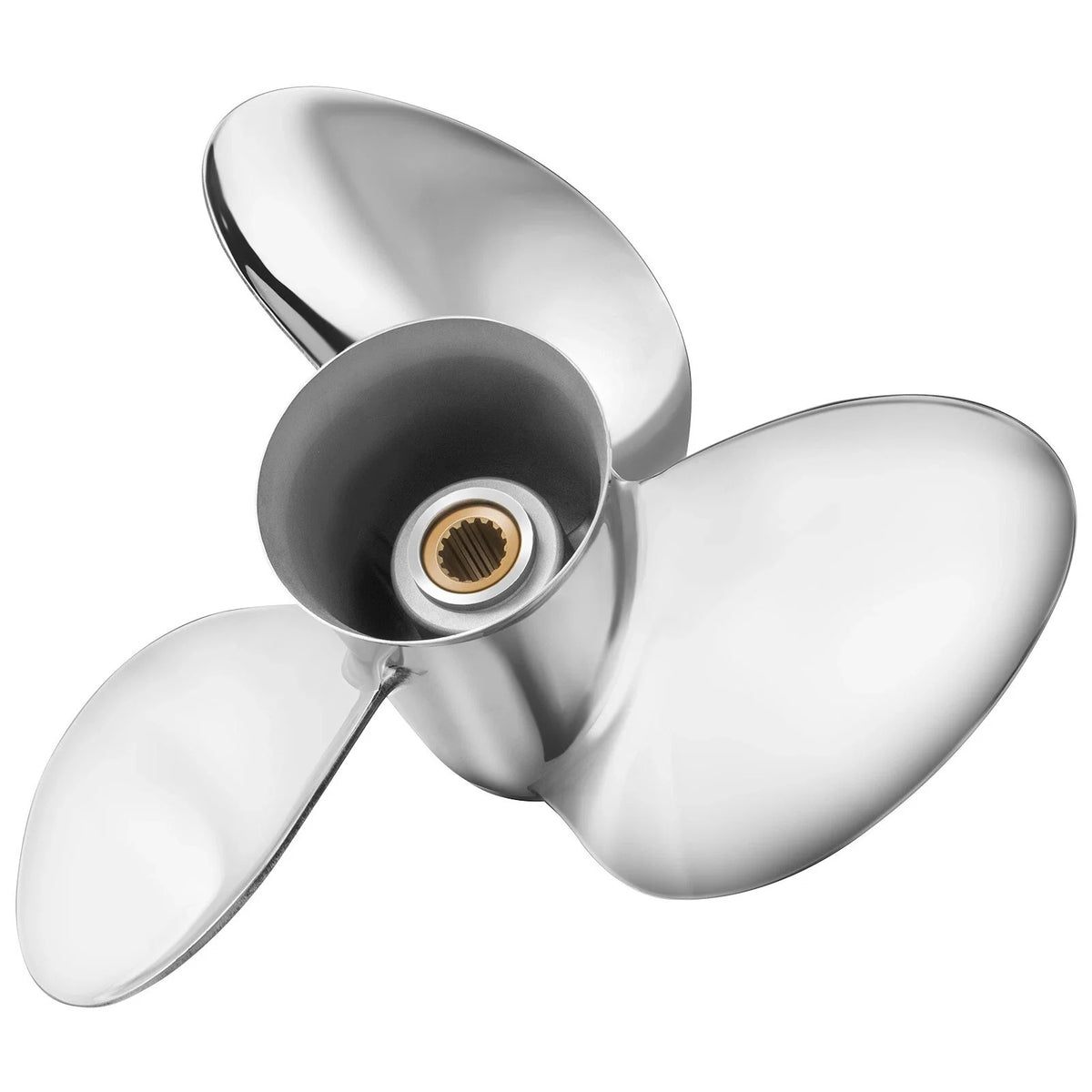 16 x 17 Stainless Steel Propeller for Suzuki 150-300HP (15 Spline, RH)