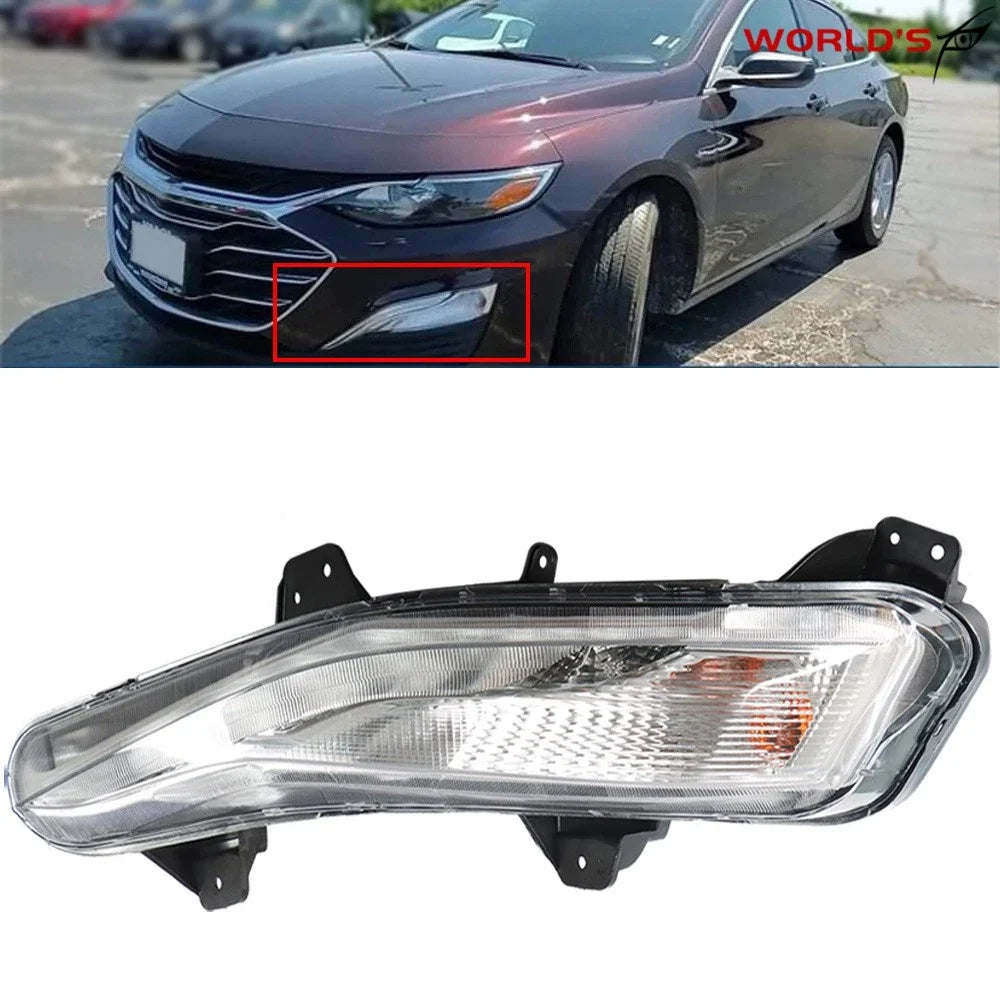 Left Driver Side LED Fog Light for Chevy Malibu (2019–2021)