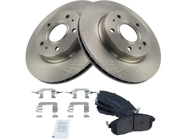 Front Brake Pad and Rotor Set for 2007–2013 Suzuki SX4 PS593BQ