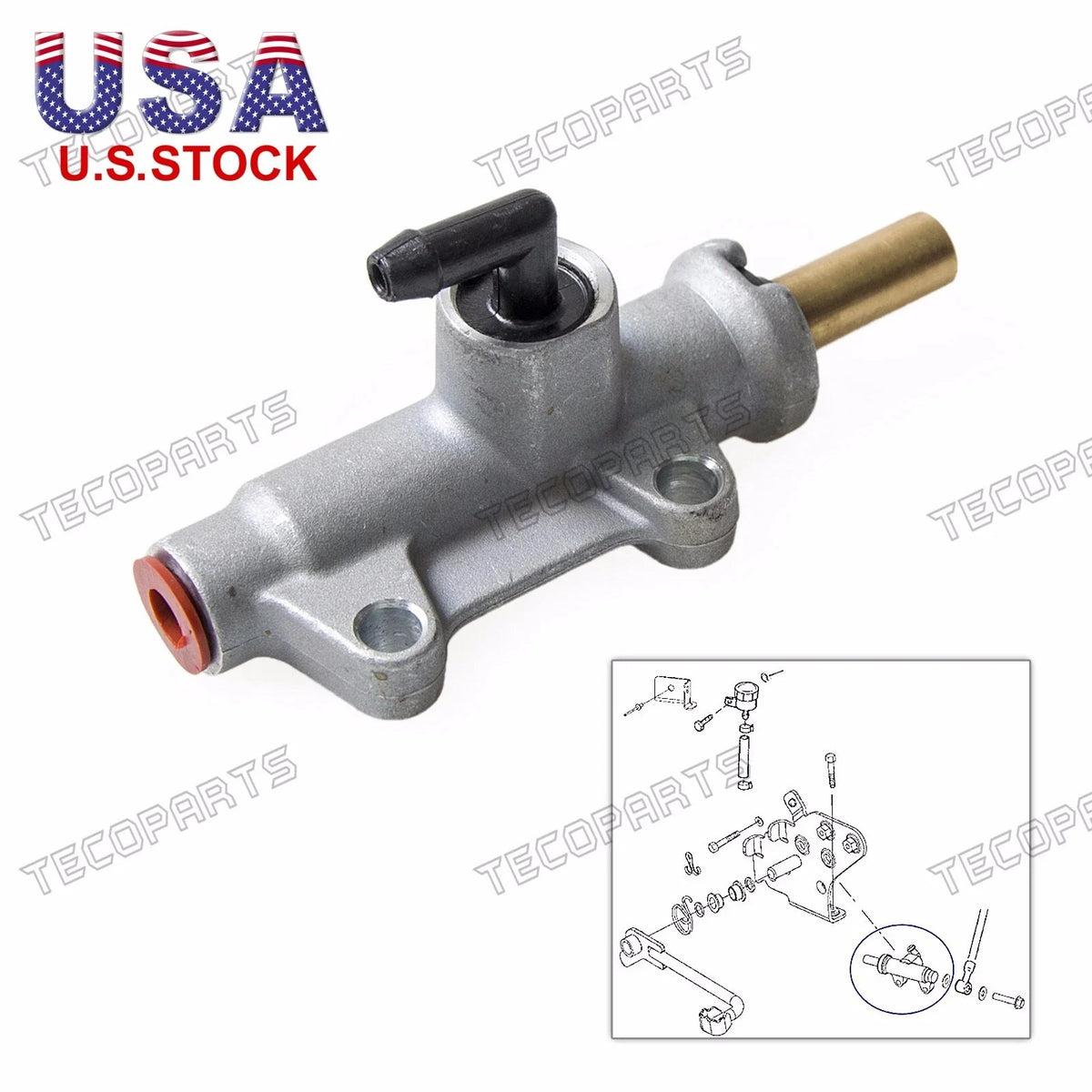 Rear Brake Master Cylinder for Polaris Sportsman 400 450 500 600 700 (1998–2009)