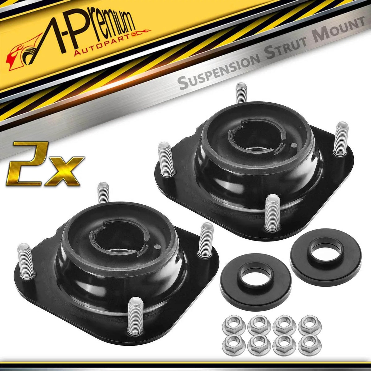 2X Front Suspension Strut Mount for Ford Escort (1991–1996)