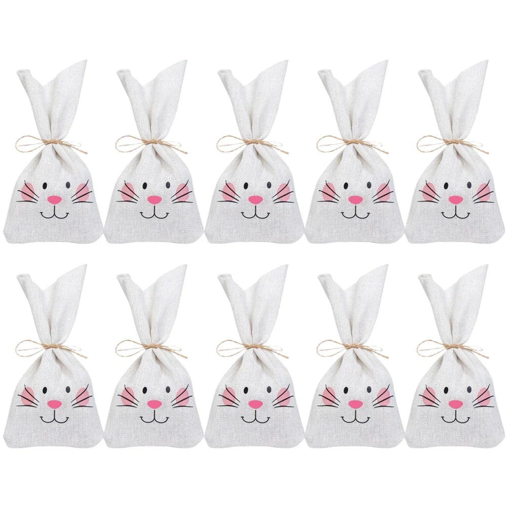 Easter Candy Bag with Bunny Ears Pouch (23x11cm)