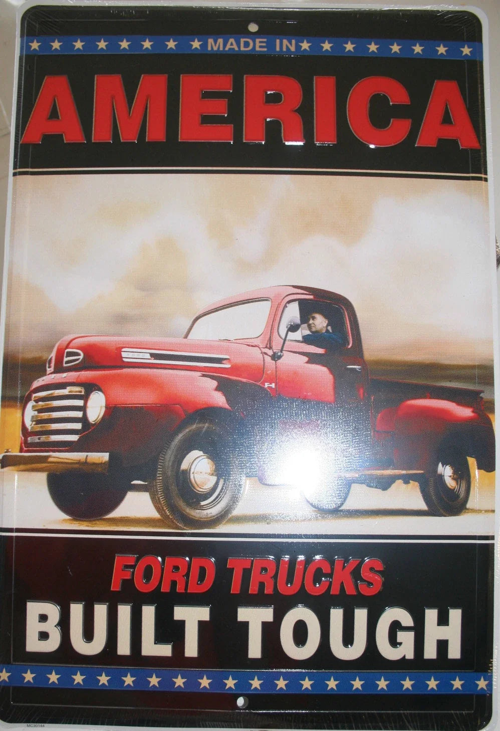 Ford Tough Man Cave Parking Sign for Trucks (Made in USA)