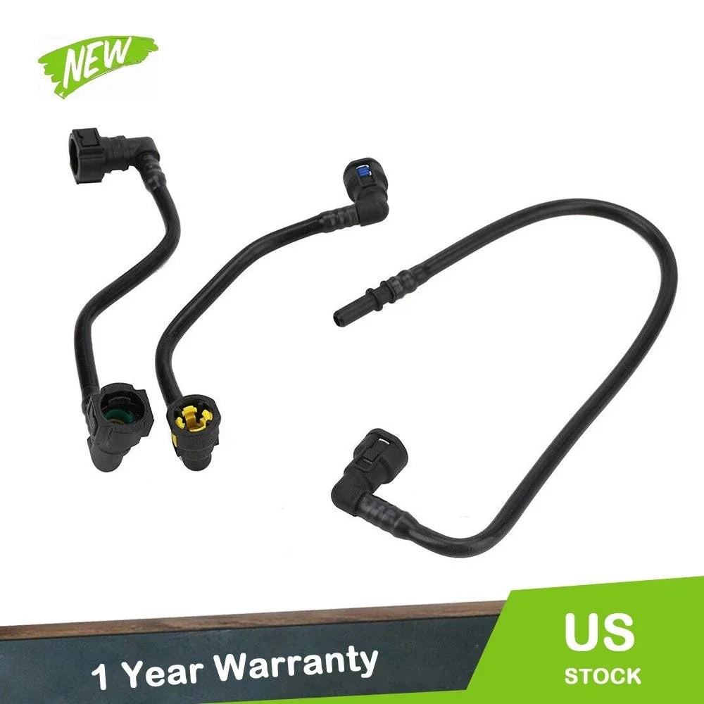 3Pcs Fuel Hose Lines Fuel Filter Kit for Mercedes-Benz ML320 (1998–2003)