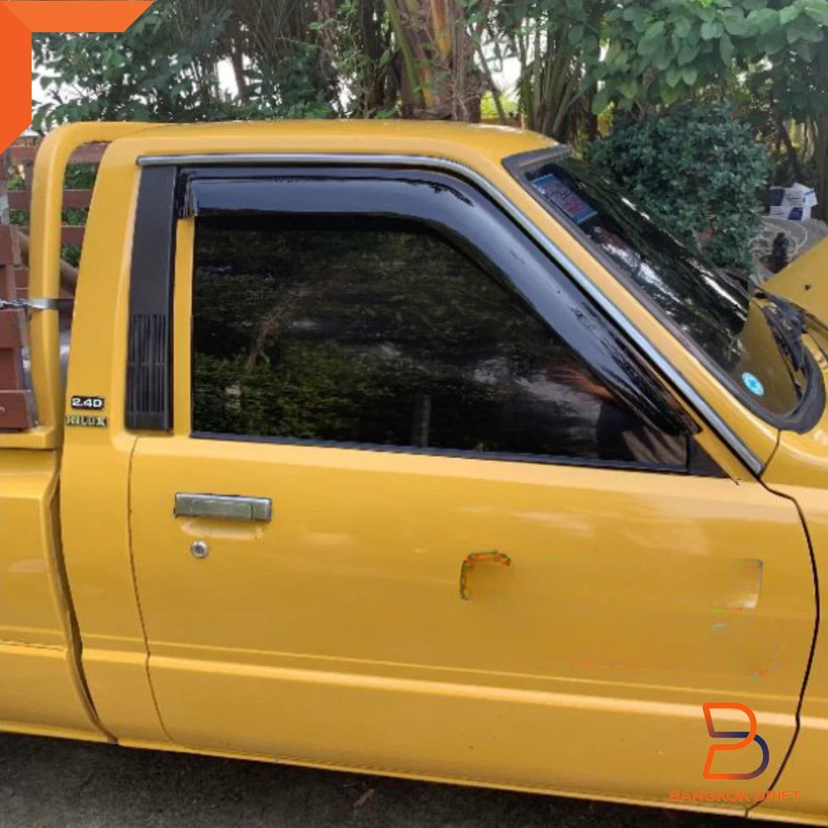 Weather Shield Window Visor for Toyota Hilux 1983-1988