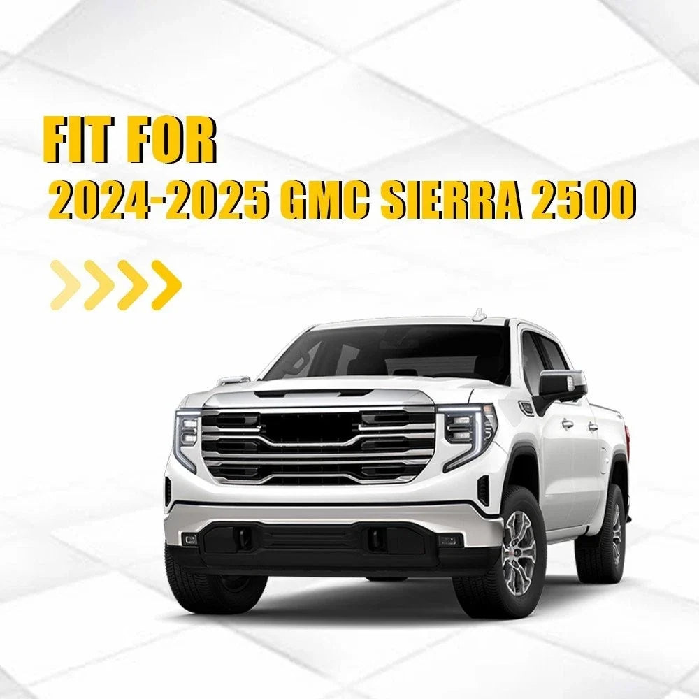 Precut Smoke Tint Side Marker Vinyl Decals for GMC Sierra HD 2500 3500 (2024–2025)