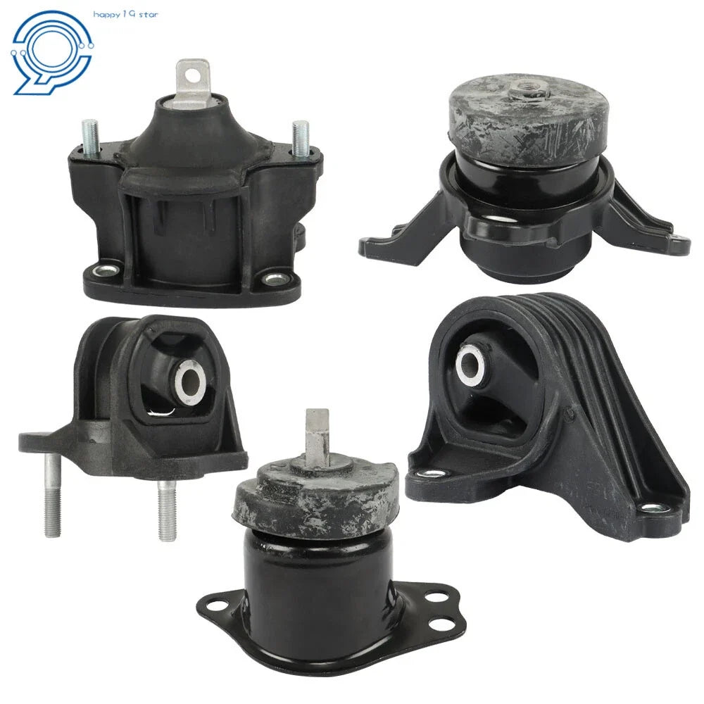 5-Piece Motor Mount Set for 2013-2017 Honda Accord 2.4L A/T CVT