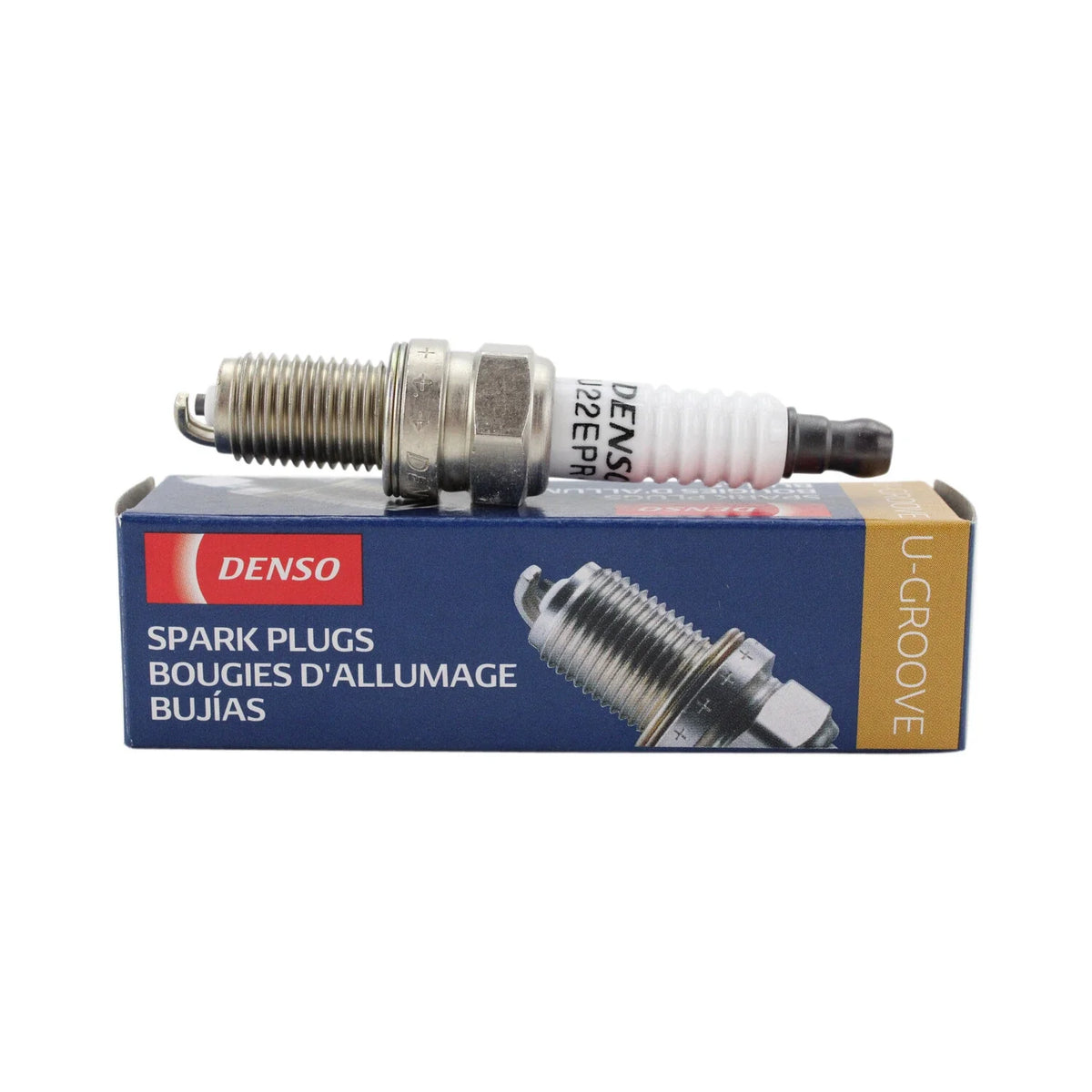 0.035 Gap U-Groove Spark Plug Denso for Fiat 500 Audi A3 TT 2000-2023