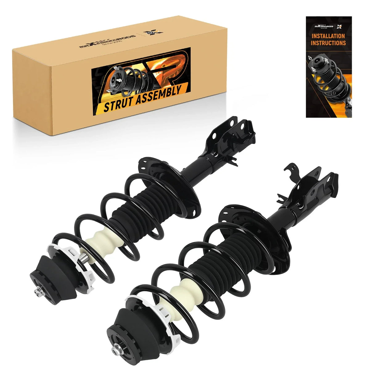 2X Front Strut Assembly for Honda Fit (2009-2014) 1333440L/R