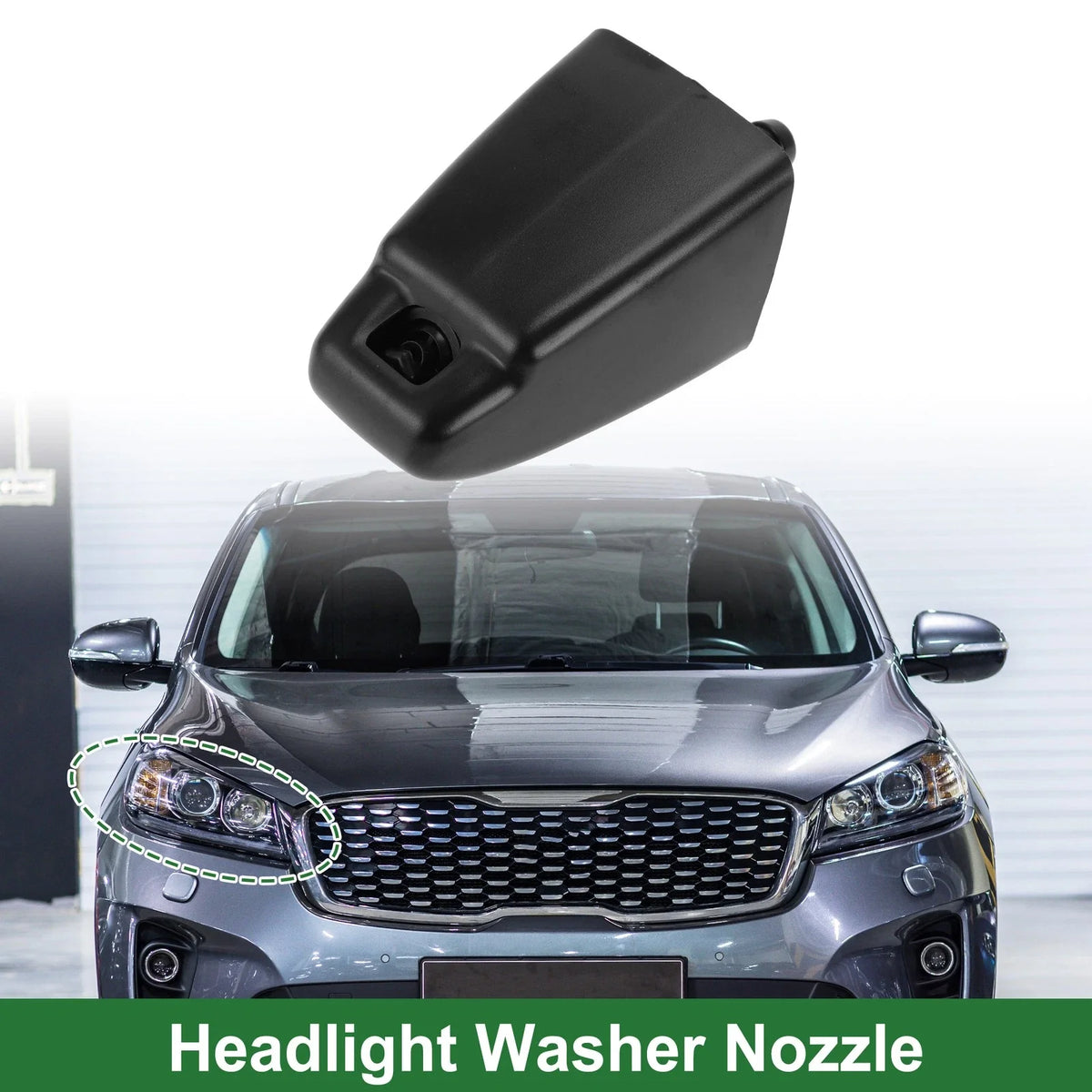 Headlight Washer Nozzle for Toyota Land Cruiser (2016–2021)