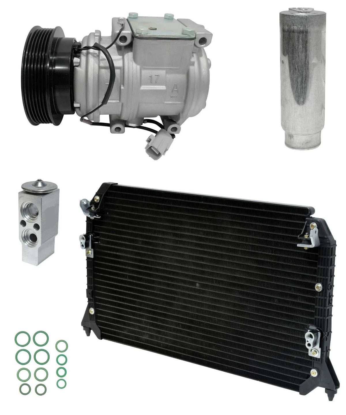 A/C Compressor Kit With Condenser for Lexus ES300 3.0L (1992–1994)