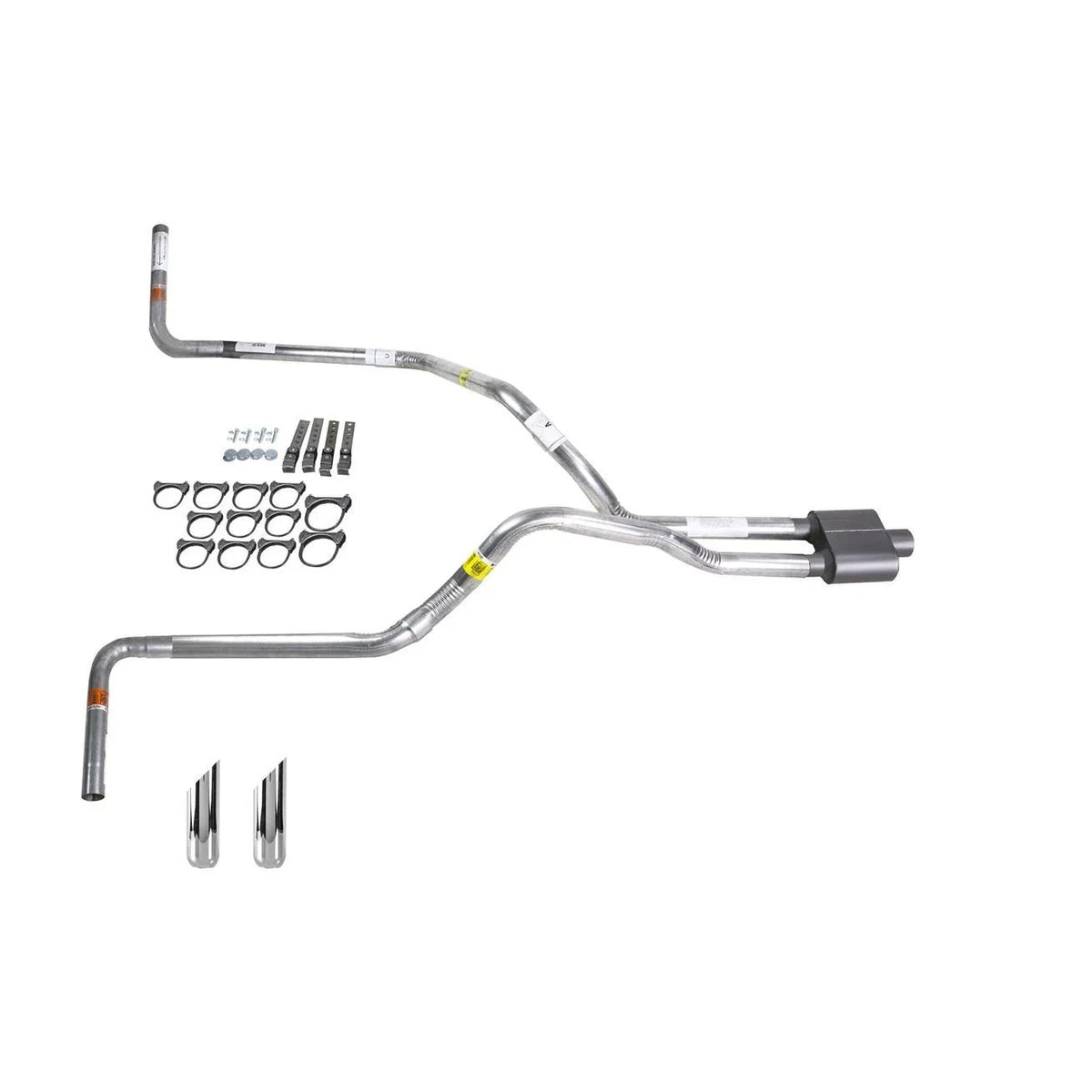 Dual Exhaust Muffler with Side Exit Tip for Ram (2002–2003)