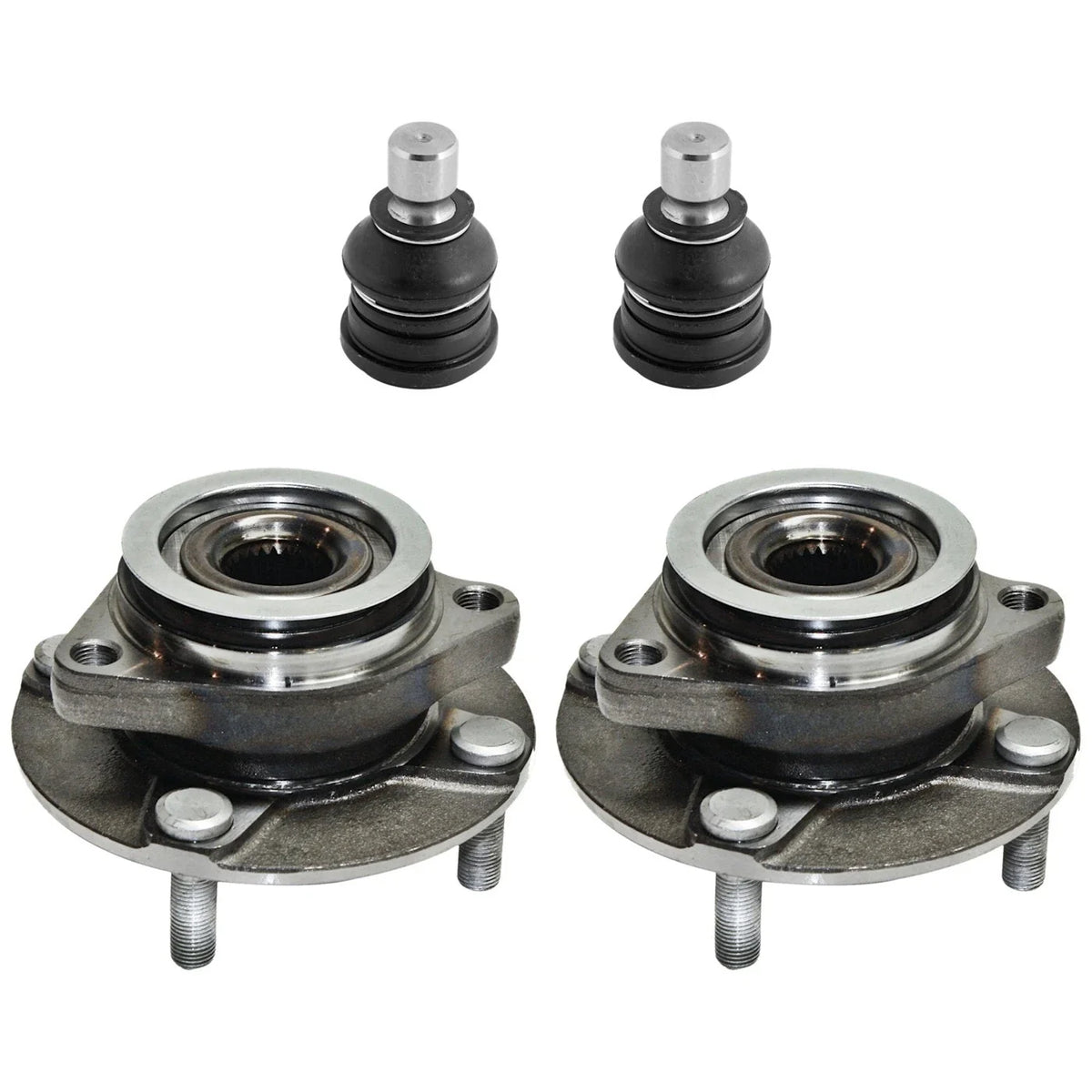 Wheel Hubs Set for Nissan Versa (2 Pieces)