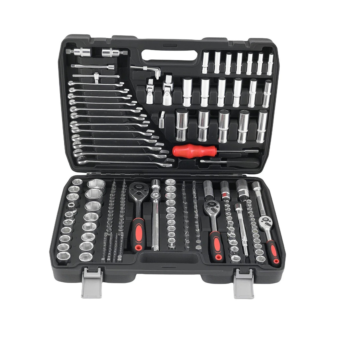 Mechanic Tool Kit 216PCS Ratchet Socket Set in Blow Case