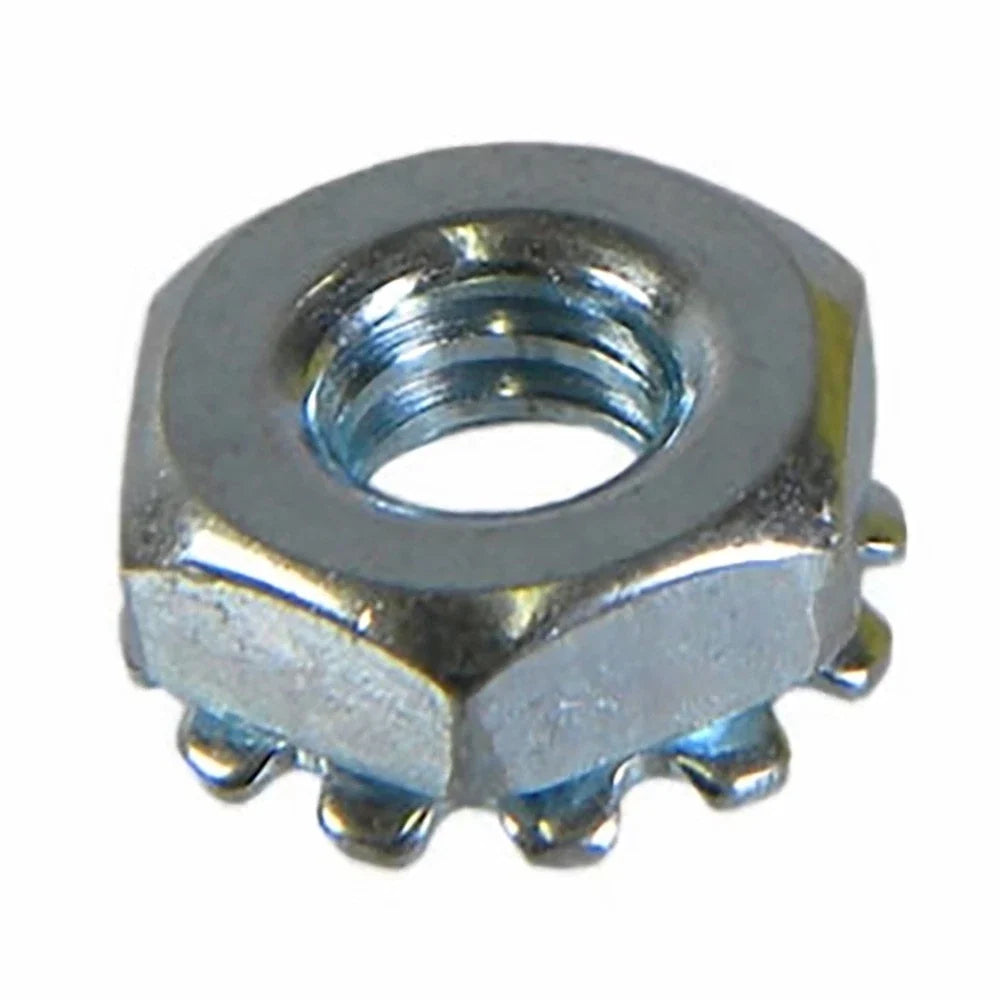 Replacement Blade Bolt Nut for Walker Lawn Mowers (Fits 10-24 Thread)