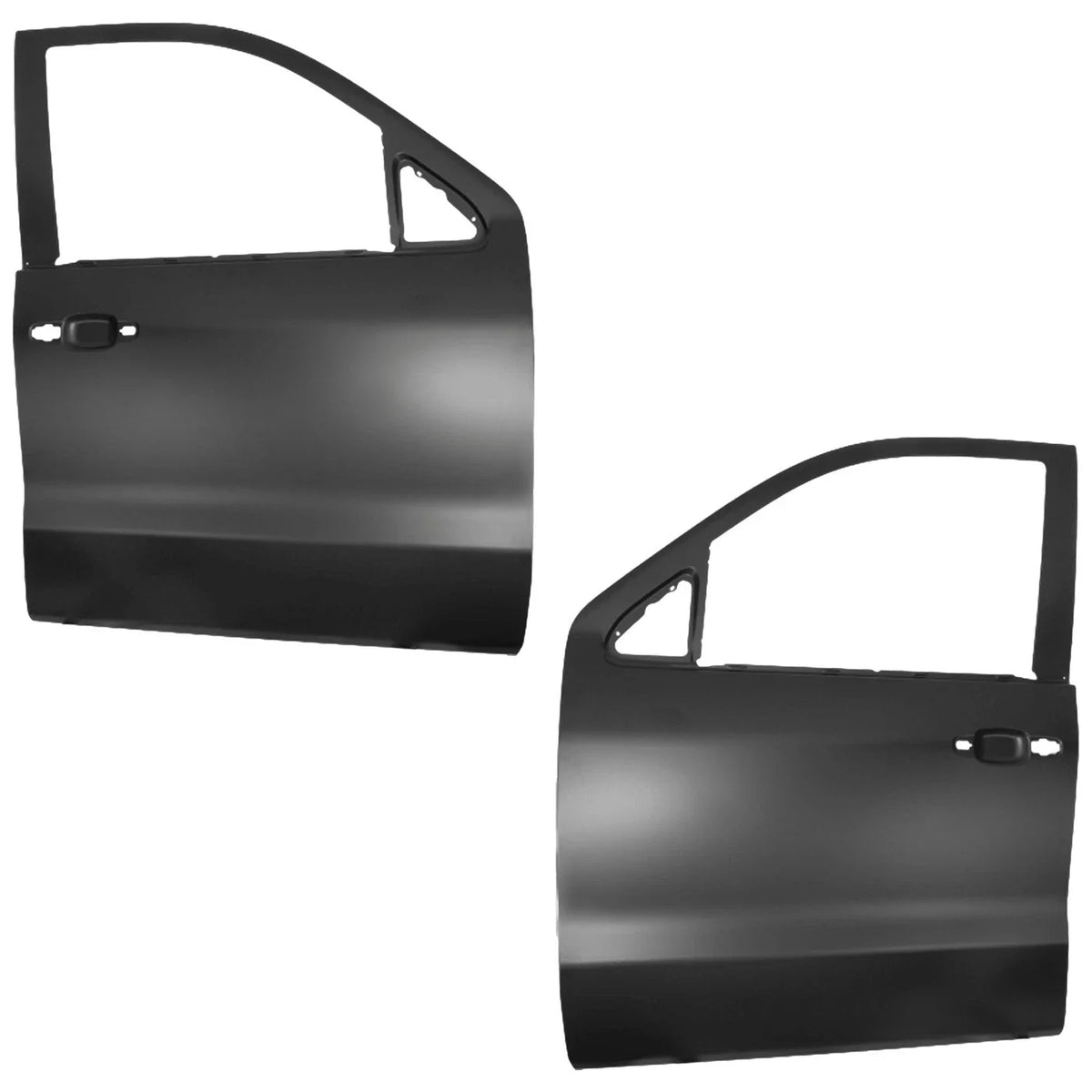 Door Panel Set for Front Driver and Passenger Sides, 2 Pieces