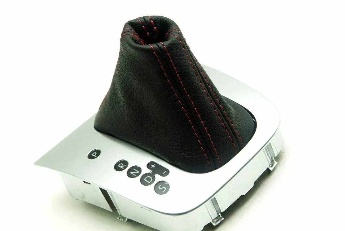 Automatic Shift Boot for VW Jetta Vento Bora (2005–2010) Red Stitch