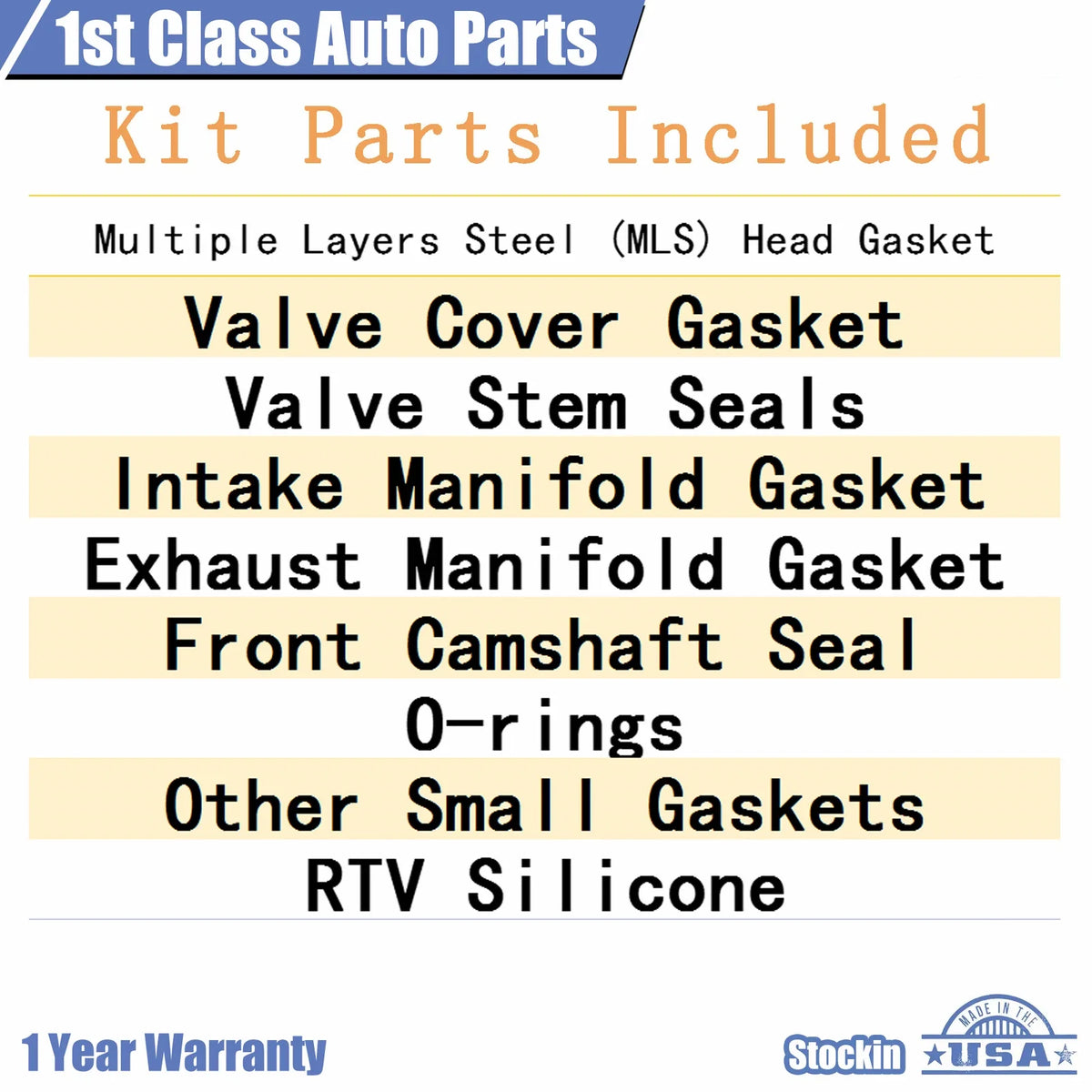 Head Gasket Set for Honda Odyssey Accord Acura Isuzu Oasis (1995–2004) HS26155PT