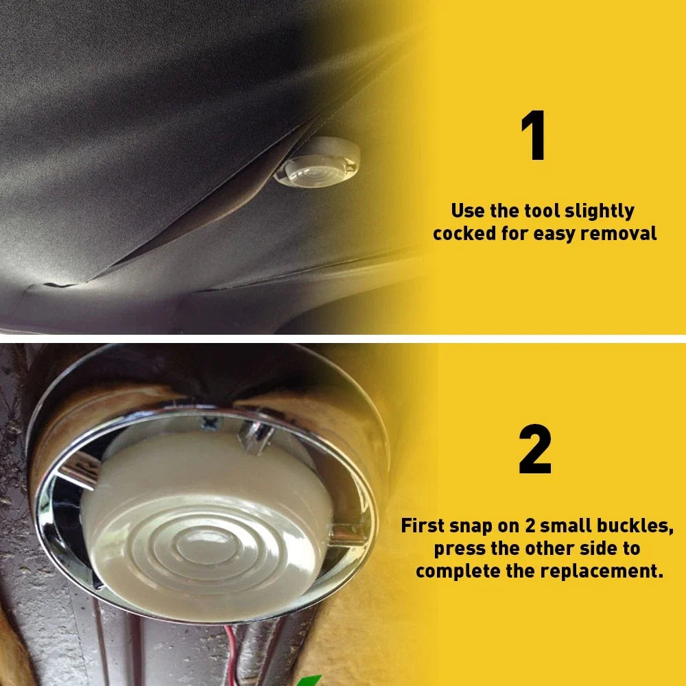Clear Overhead Dome Light Cover for Ford Fairlane (1962–1965)