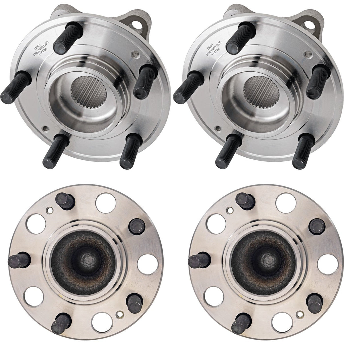 Wheel Hubs Set of 4 for Tucson and Optima Vehicles