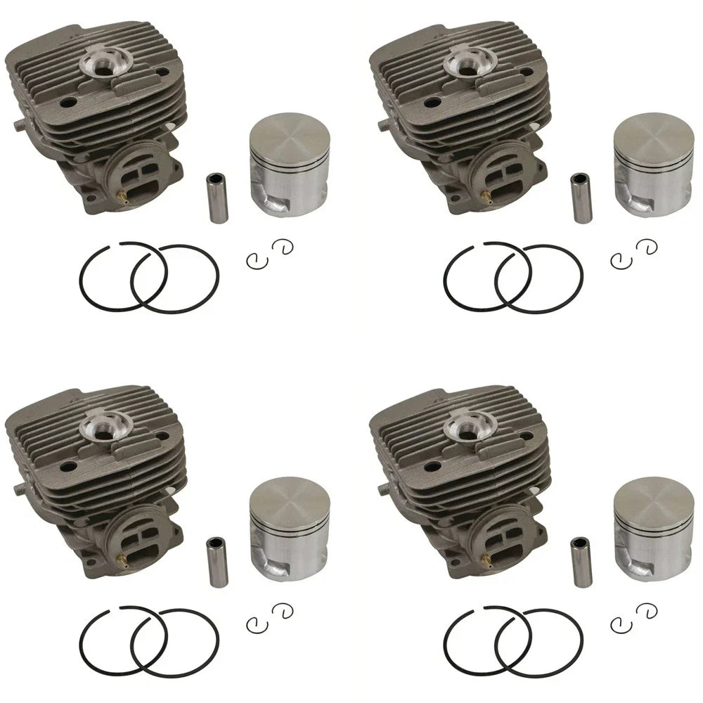 Set of 4 Cylinder & Piston Kits for Husqvarna Partner K960 K970 (56mm)