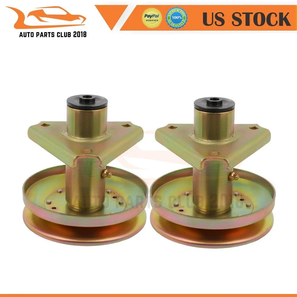 2X Spindle Assembly for John Deere LT160 LT180 (2003–2005)