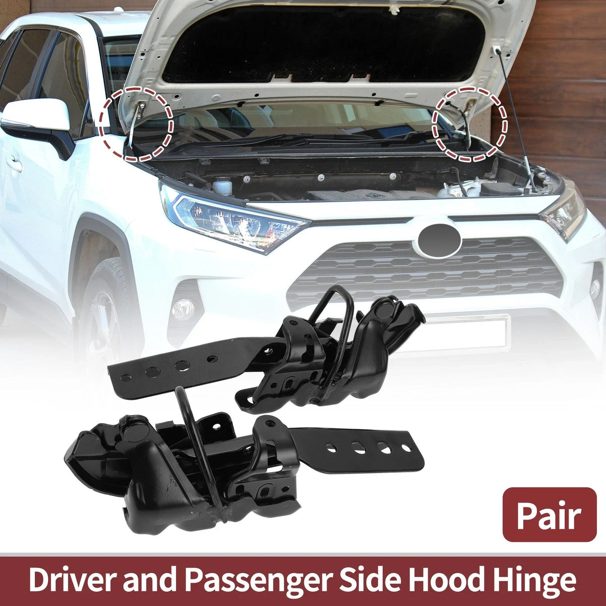 Hood Hinges for Honda Civic (2022–2023) 1 Pair