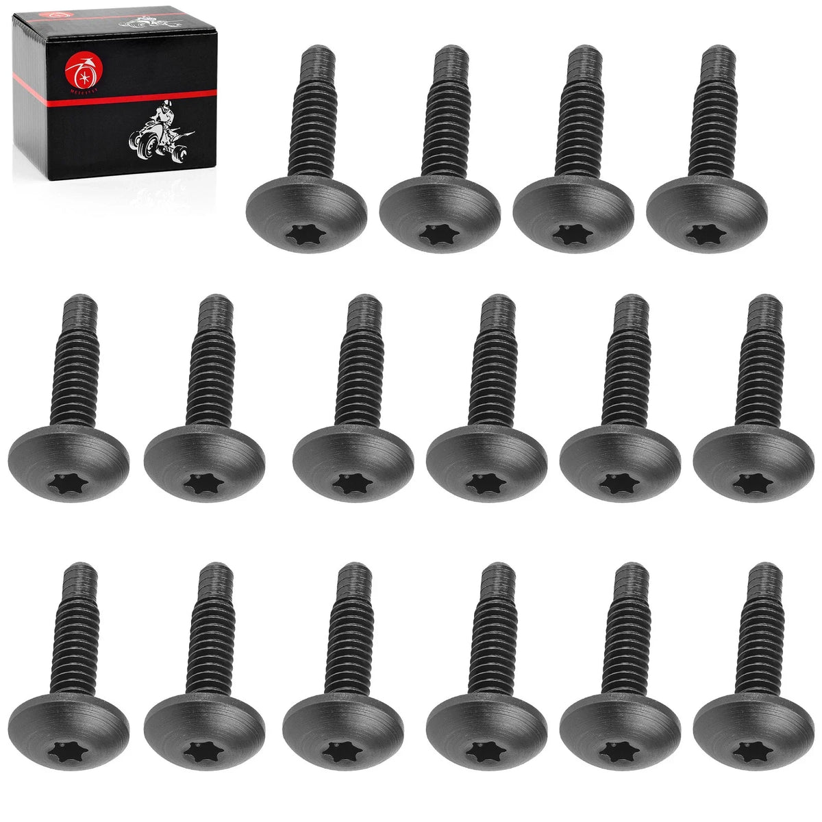 16 Body Rack Torx Screws for Polaris RZR XP 900 / XP 4 900 (2011-2013)