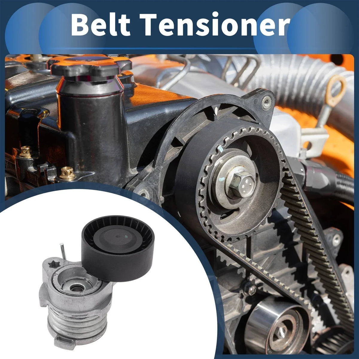Belt Tensioner for 2.0L L4 BMW 530i (2017-2020)