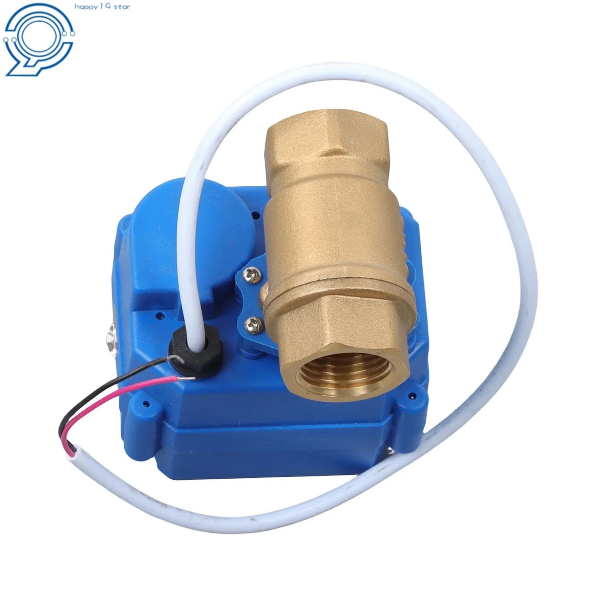 Brass Electric Ball Valve 1/2" for AC/DC Systems (9-24V)
