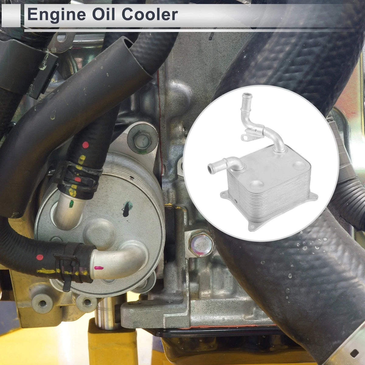 Engine Oil Cooler Set for Audi RS5 (2013–2015) No. 079117015A