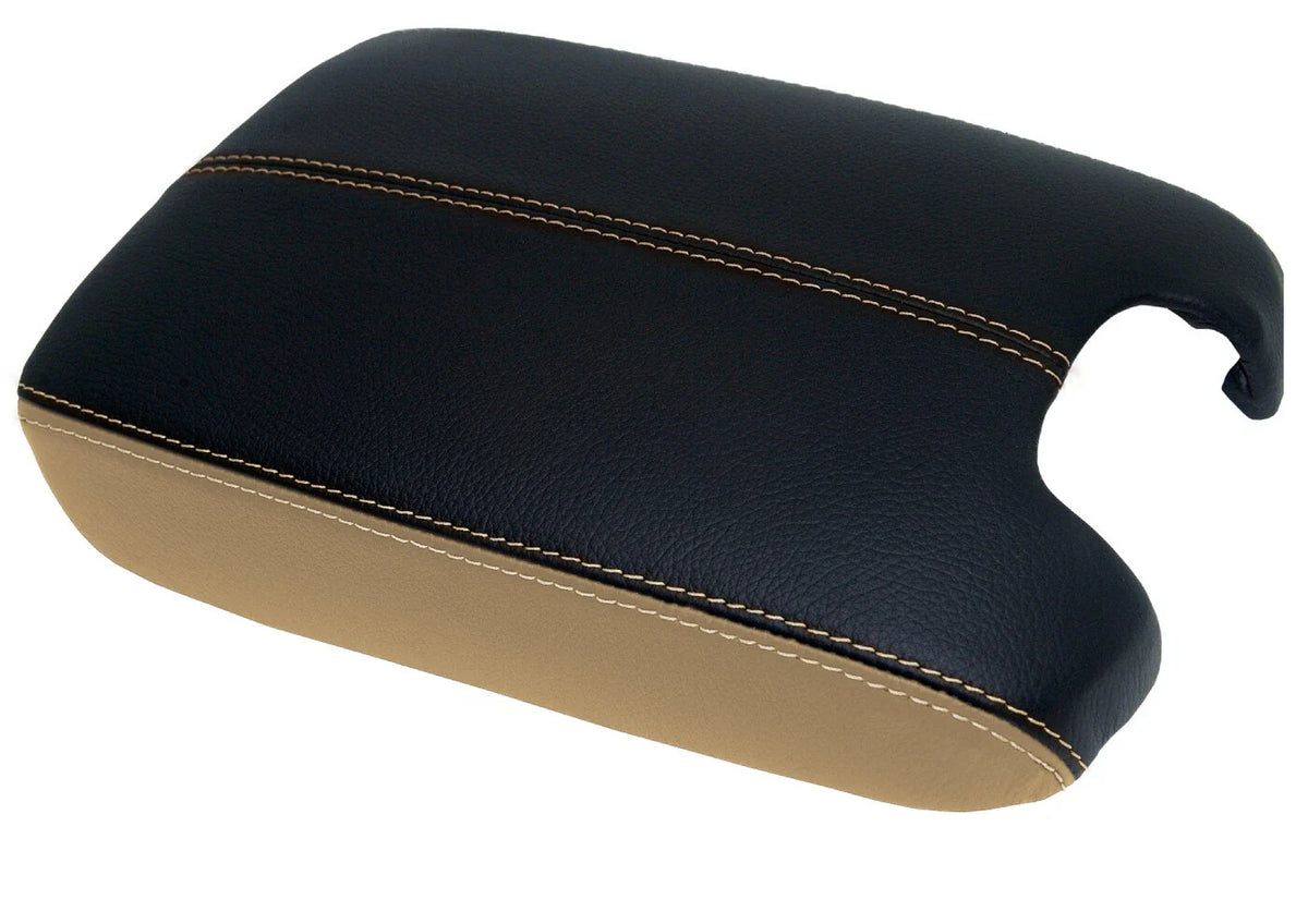 Console Lid Armrest Cover for Honda Accord (2008–2012) Black & Beige