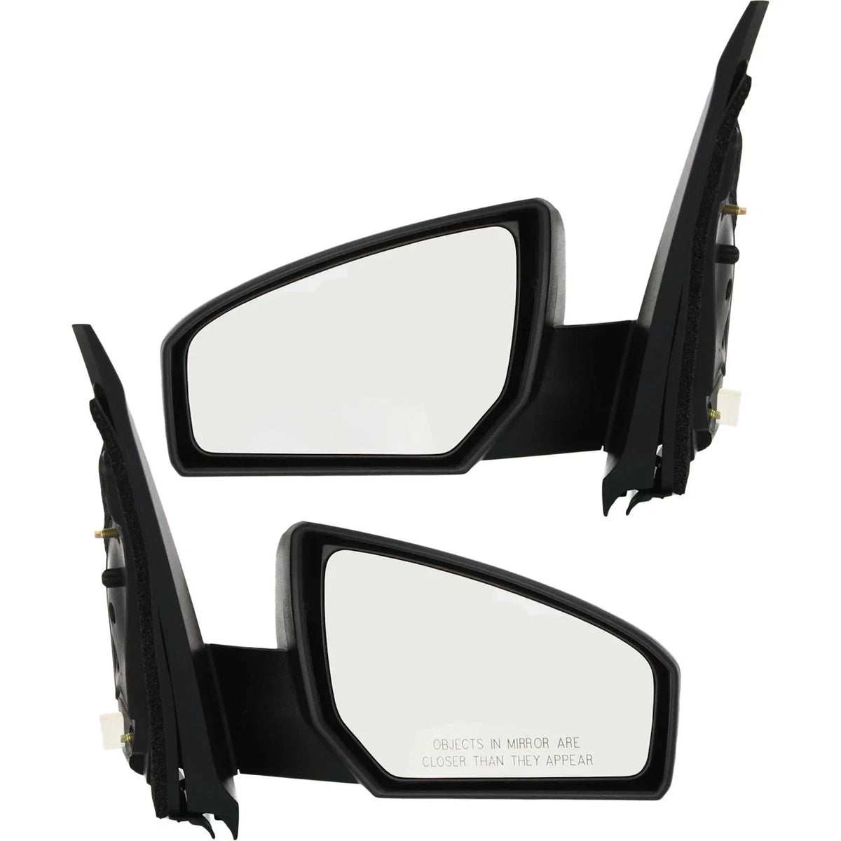 Power Side View Door Mirrors for Nissan Sentra 2007-2012 - Set of 2