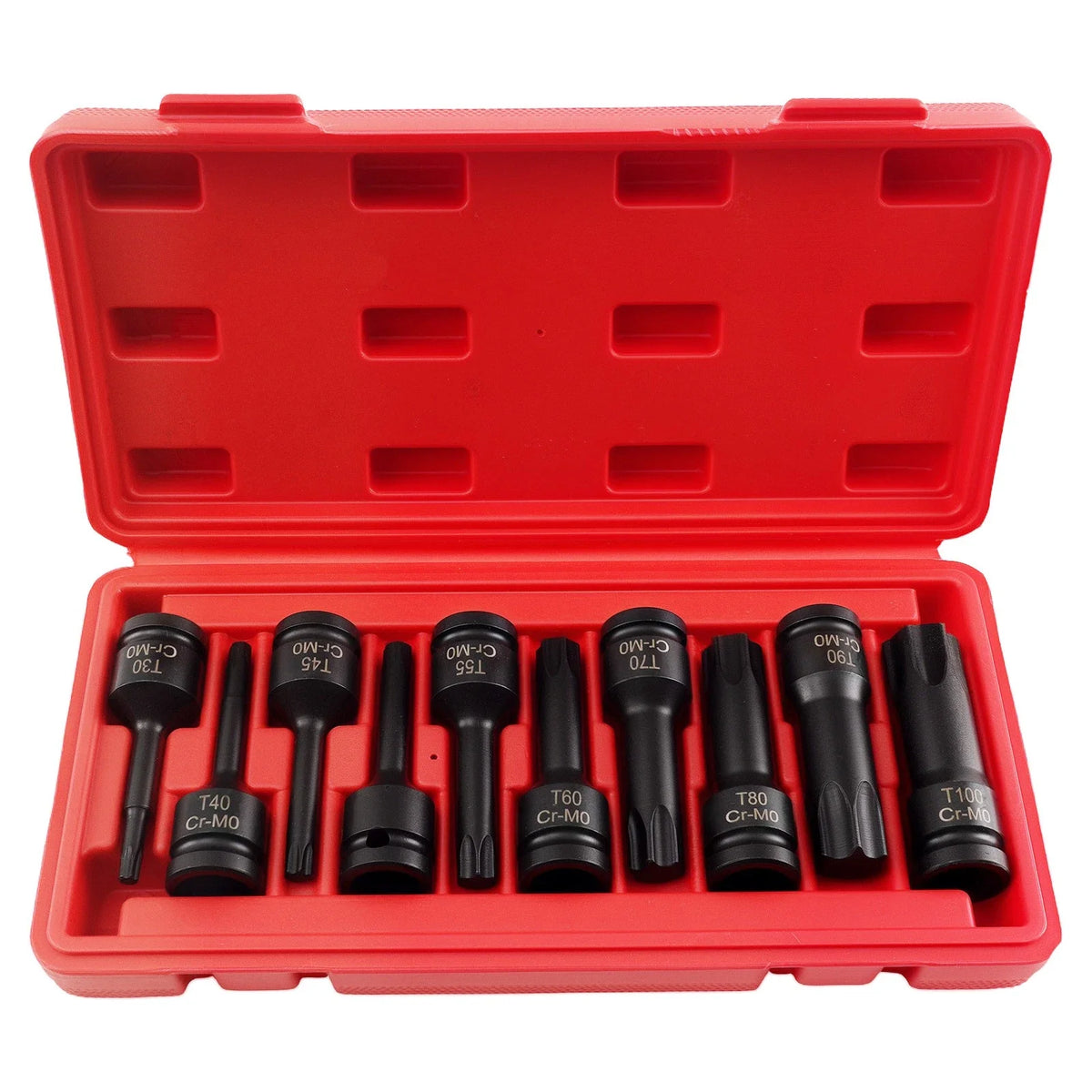 10PC Impact Star Bit Socket Set (T30-T100) for N70 Toyota Hilux