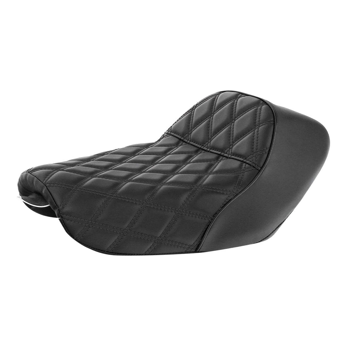 Black Driver Solo Seat for Harley Davidson Sportster XL 883 1200 (2010–2022)