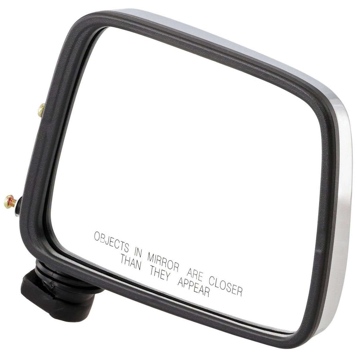 Manual Right Mirror with Chrome for Nissan D21 (1986–1994) Black Base