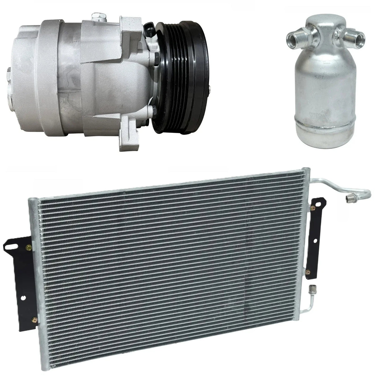 AC Compressor Kit With Condenser for Chevrolet Beretta 2.2L (1994–1994)